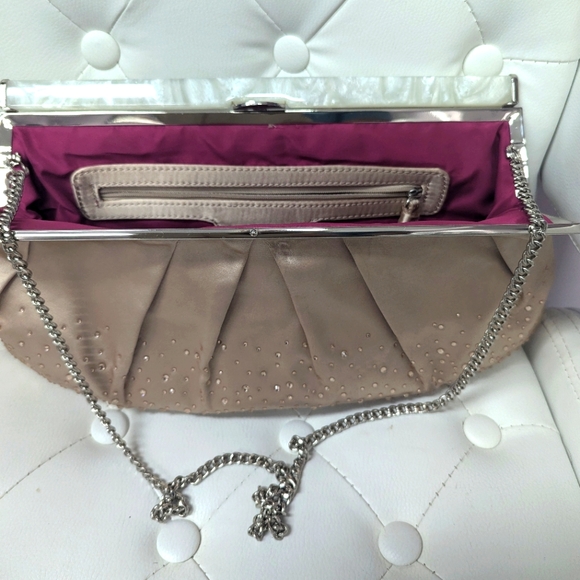 Nine West  Rhinestone Evening Clutch - Picture 1 of 6